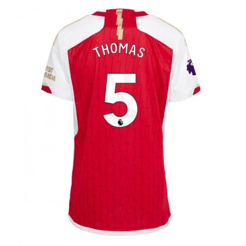 Fotbalové Dres Arsenal Thomas Partey #5 Dámské Domácí 2023-24 Krátký Rukáv